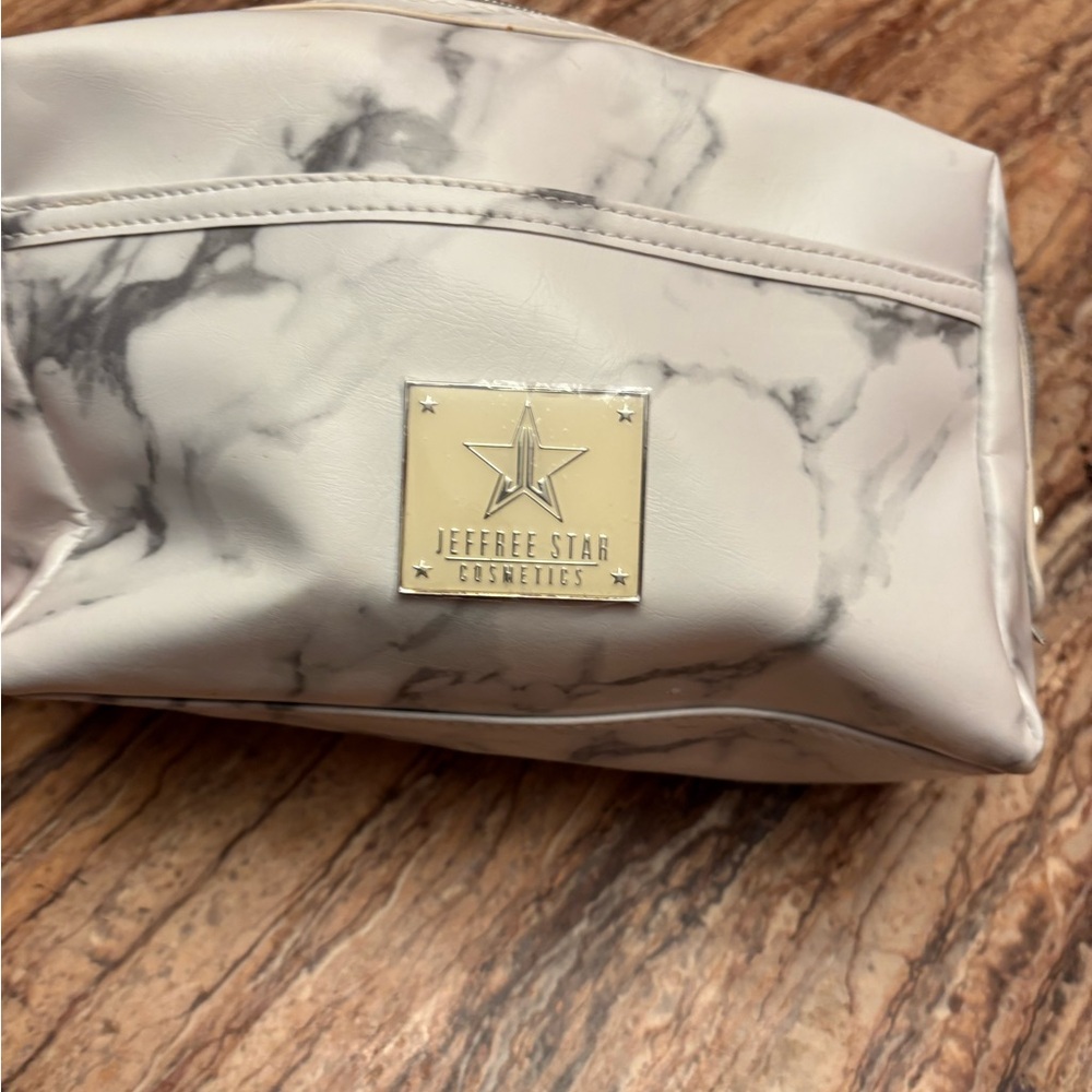 Jeffree Star White Marble Cosmetic Bag